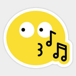 singing imoji Sticker